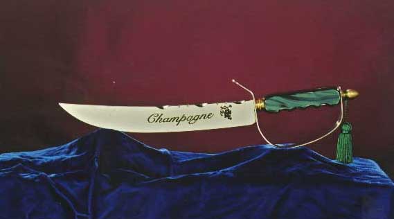  champagne sword for sale 