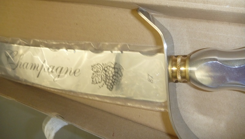   Champagne saber opening 