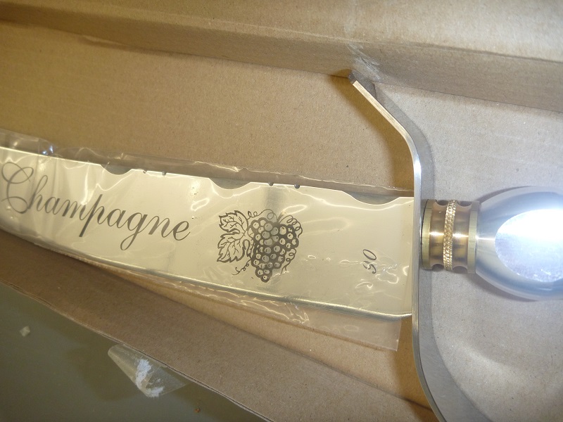   Champagne saber opening 